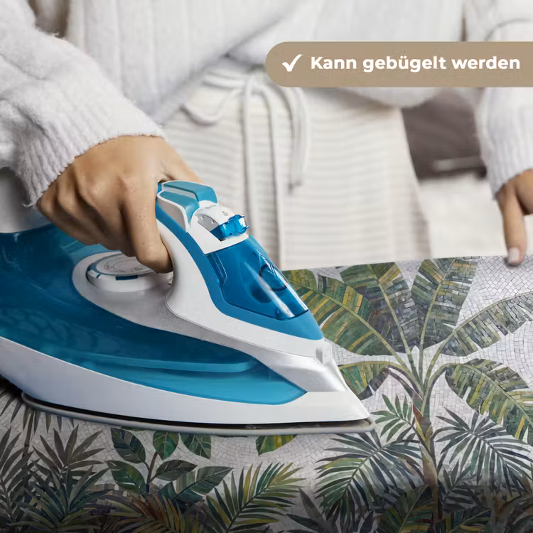 Planten - Tropisch - Mozaïek - Groen - Natuur Wandkleed katoen klein -tsfeer9_DE