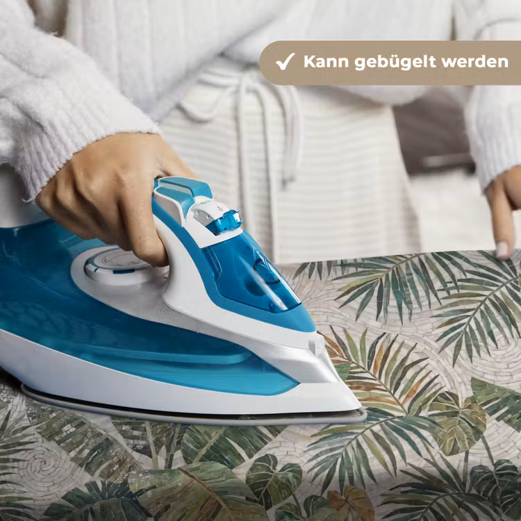 Planten - Tropisch - Mozaïek - Natuur - Groen Wandkleed katoen klein -tsfeer9_DE