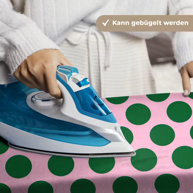 Polkadots - Patroon - Groen Wandkleed katoen klein 269 -tsfeer9_DE