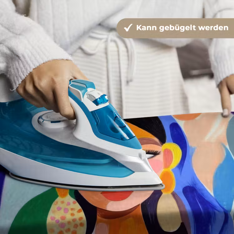 Portret - Vrouw - Modern Wandkleed katoen klein -tsfeer9_DE