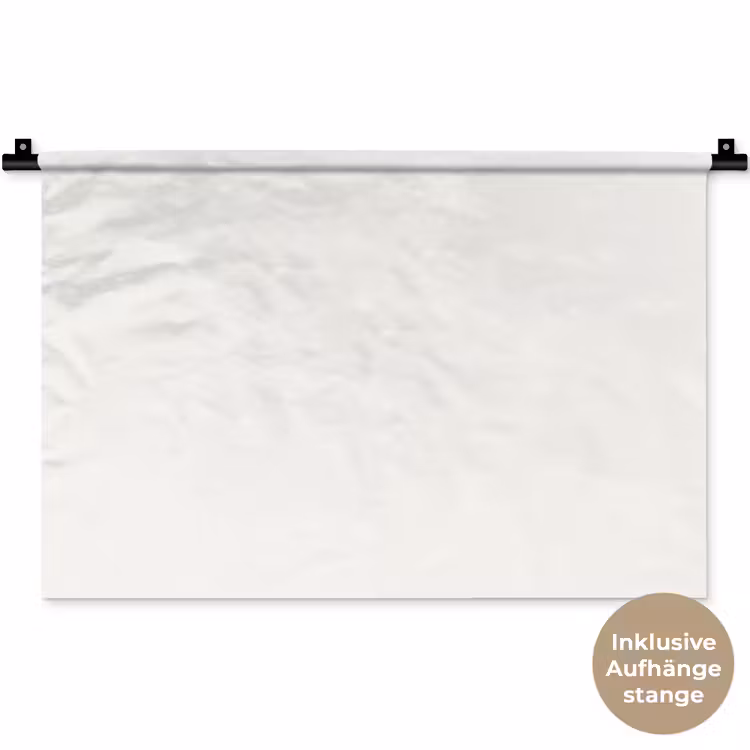 Pure - Alabaster - Wit Wandkleed katoen klein 269 -t3d_DE