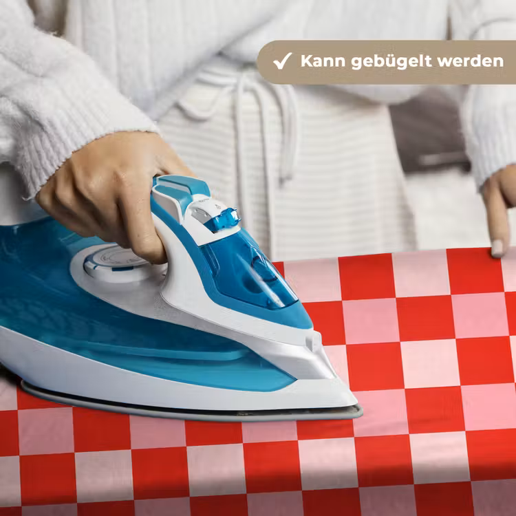 Vierkant - Klassiek - Rood Wandkleed katoen klein 269 -tsfeer9_DE