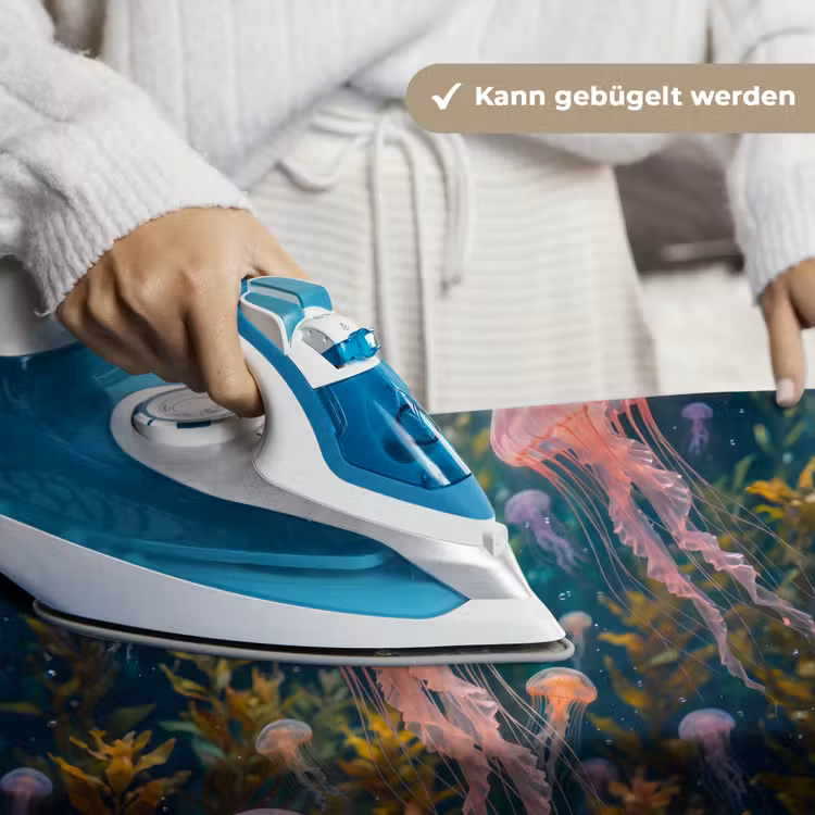 Kwal - Roze - Onderwater - Zeeleven - Dieren Wandkleed katoen klein -tsfeer9_DE