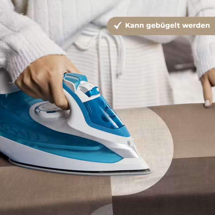 Raster - Halve cirkels - Contrast Wandkleed katoen klein -tsfeer9_DE