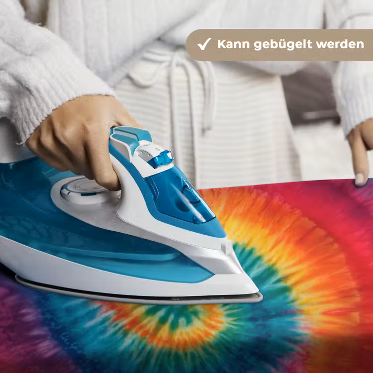 Regenboogkleuren - Tie dye - Wandkleed katoen klein -tsfeer9_DE