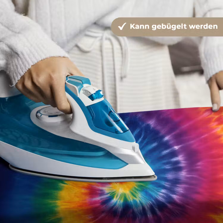 Regenboogkleuren - Spiraal - Kleurrijk Wandkleed katoen klein -tsfeer9_DE