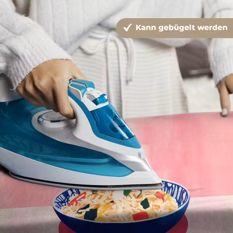 Rijst - Illustratie - Kom - Groente Wandkleed katoen klein -tsfeer9_DE