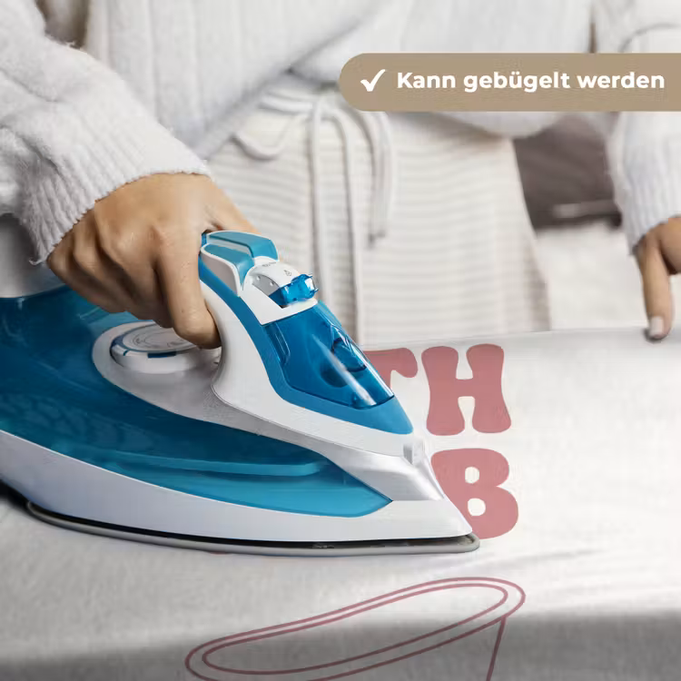 Retro - Bad - Roze Wandkleed katoen klein -tsfeer9_DE