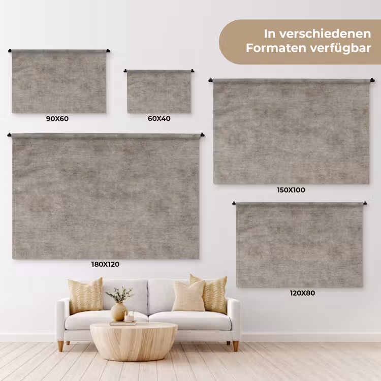 Retro - Beton - Patroon Wandkleed katoen klein 269 -tsfeer8_DE