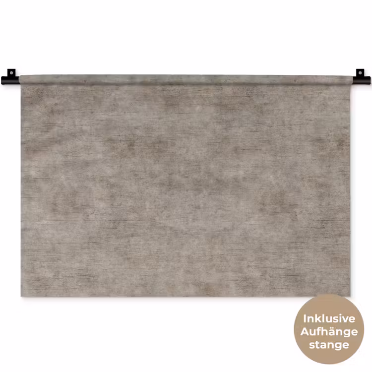 Retro - Beton - Patroon Wandkleed katoen klein 269 -t3d_DE