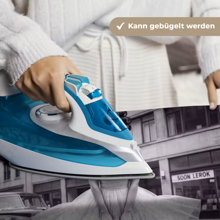 Retro - Vrouw - Zwart - Wit Wandkleed katoen klein -tsfeer9_DE