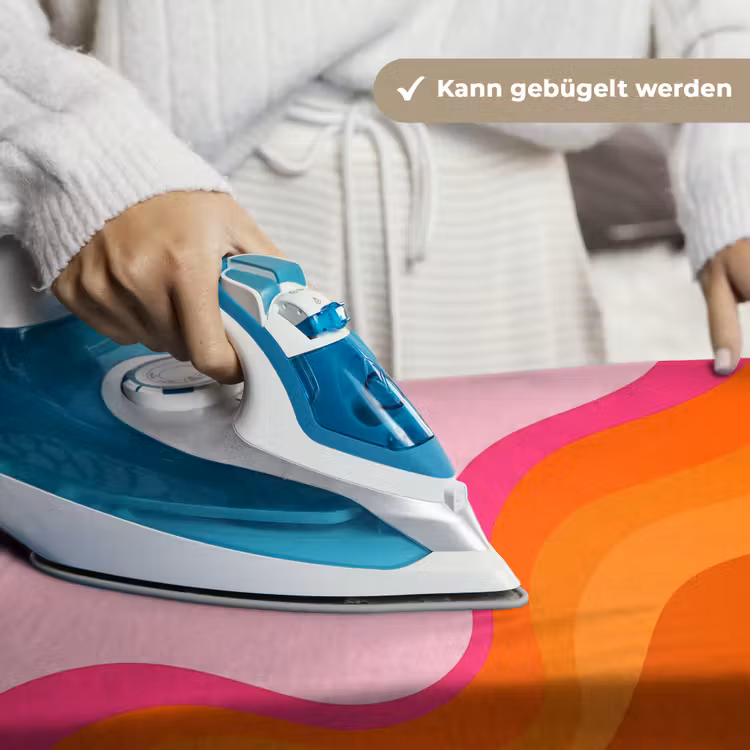 Retro - Waves - Kleurrijk Wandkleed katoen klein -tsfeer9_DE