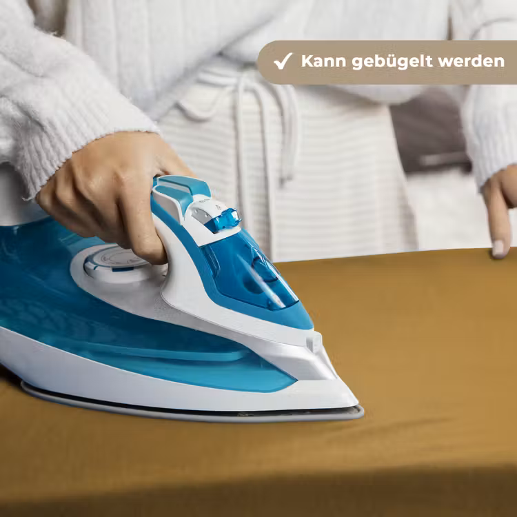 Rhythmic - Ochre - Geel Wandkleed katoen klein 269 -tsfeer9_DE