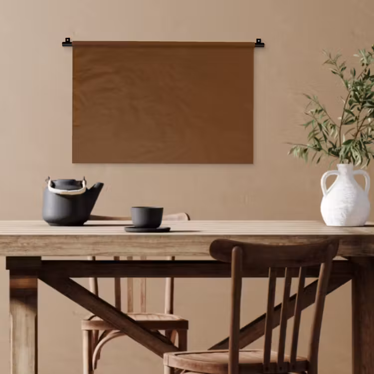 Rich - Espresso - Bruin Wandkleed katoen klein 269 -sfeer6