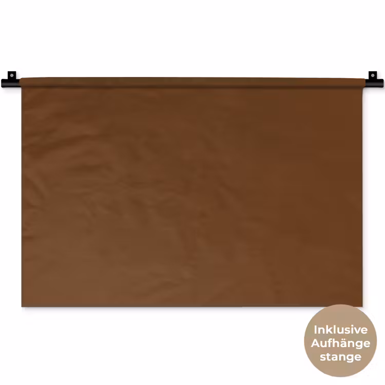 Rich - Espresso - Bruin Wandkleed katoen klein 269 -t3d_DE