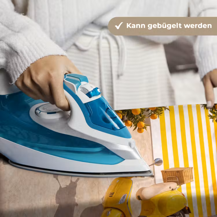 Scooter - Natuur - Zomer - Geel - Mediterraan Wandkleed katoen klein -tsfeer9_DE