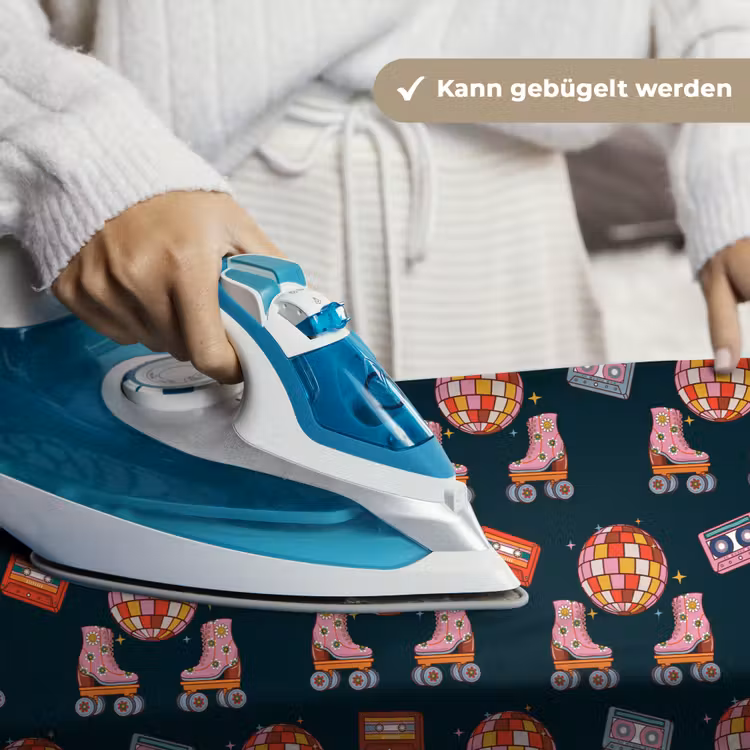 Rolschaatsen - Patroon - Disco Wandkleed katoen klein 269 -tsfeer9_DE