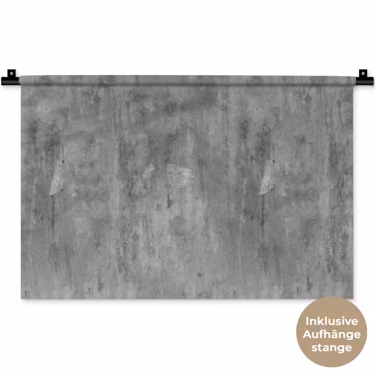 Roest - Beton - Patroon Wandkleed katoen klein 269 -t3d_DE