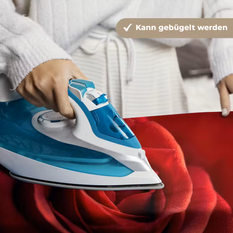Rood - Roos - Romantisch Wandkleed katoen klein -tsfeer9_DE