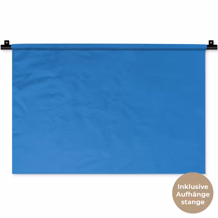 Royal - Blue - Blauw Wandkleed katoen klein 269 -t3d_DE