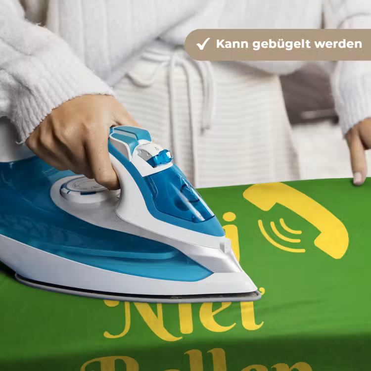 Mij niet bellen - Telefoon - Groen Wandkleed katoen klein -tsfeer9_DE