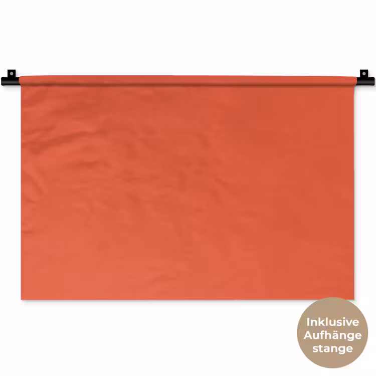 Rustic - Clay - Oranje Wandkleed katoen klein 269 -t3d_DE