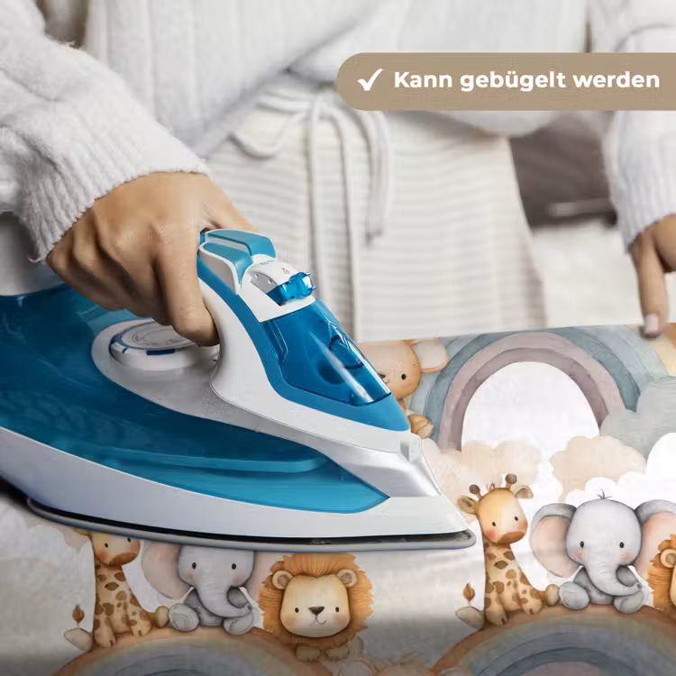 Safari - Regenboog - Kleurrijk Wandkleed katoen klein 269 -tsfeer9_DE