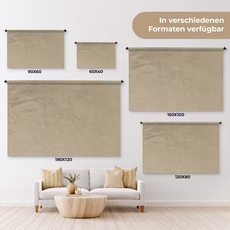 Zandkleur - Korrelige structuur - Beton Wandkleed katoen klein 269 -tsfeer8_DE
