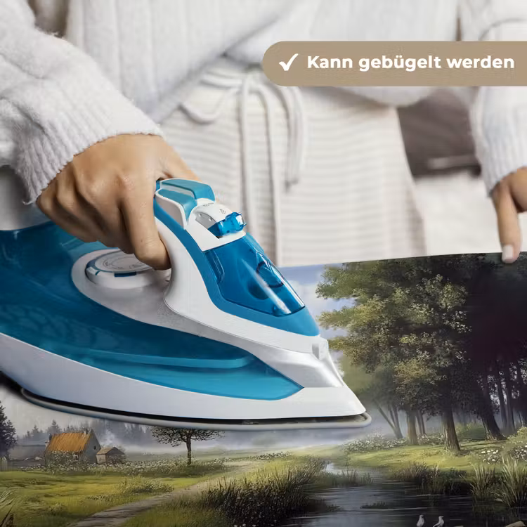 Zandpad - Groen landschap - Water Wandkleed katoen klein -tsfeer9_DE