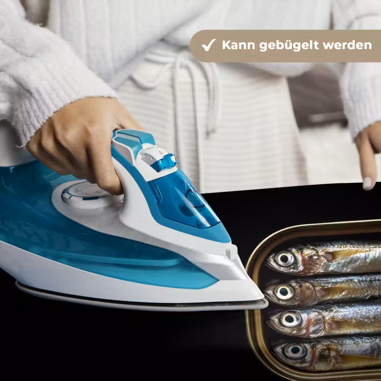 Sardines - Blik - Zwart - Vissen Wandkleed katoen klein -tsfeer9_DE