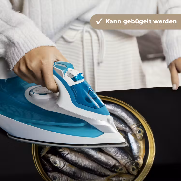 Sardines - Vissen - Rond - Zwart Wandkleed katoen klein -tsfeer9_DE