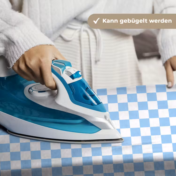 Schaakbord - Klassiek - Blauw Wandkleed katoen klein 269 -tsfeer9_DE