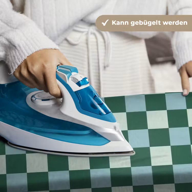 Schaakbord - Klassiek - Groen Wandkleed katoen klein 269 -tsfeer9_DE