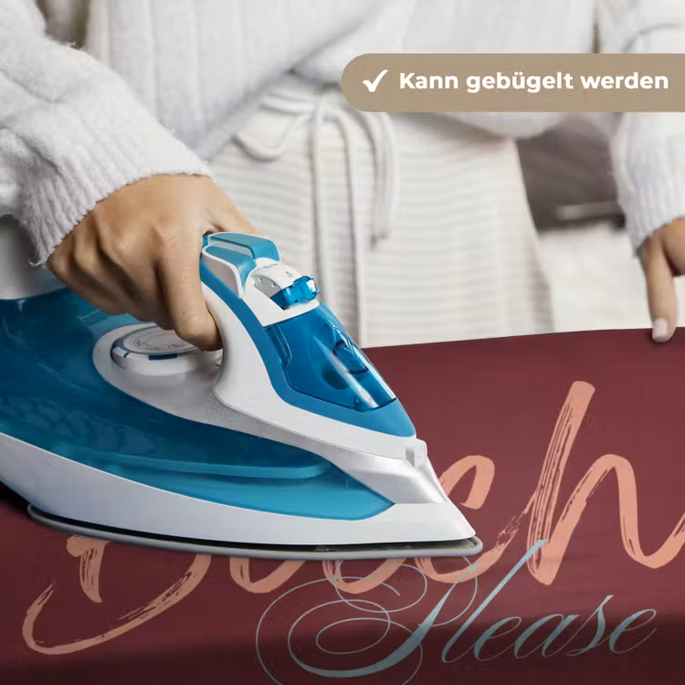 Bitch please - Rood - Blauw Wandkleed katoen klein -tsfeer9_DE