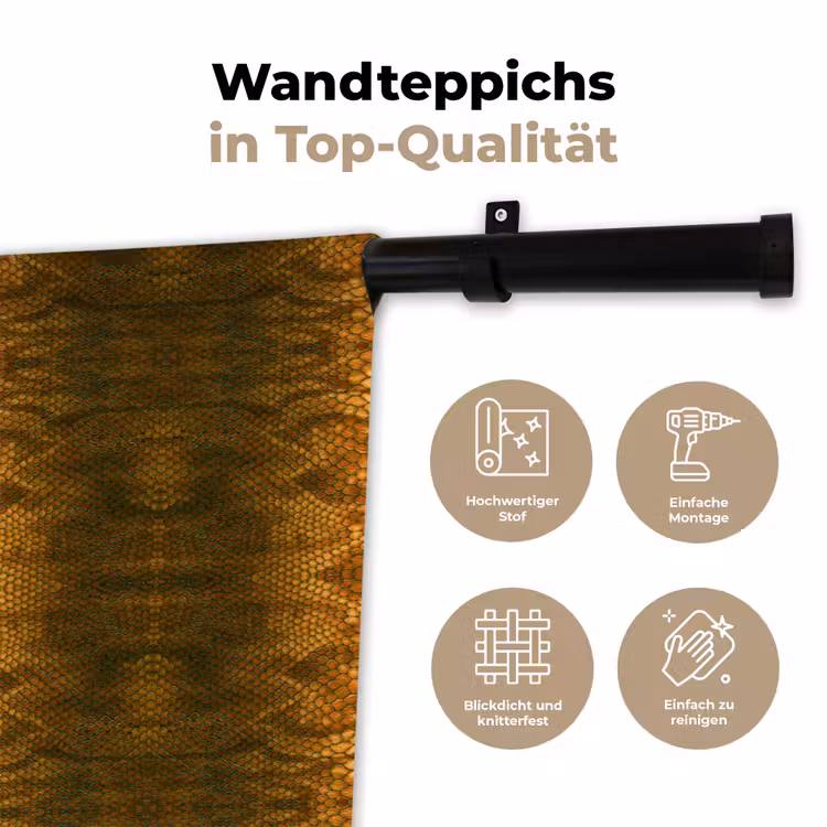 Slang - Boa - Amber Wandkleed katoen klein 269 -tsfeer2_DE