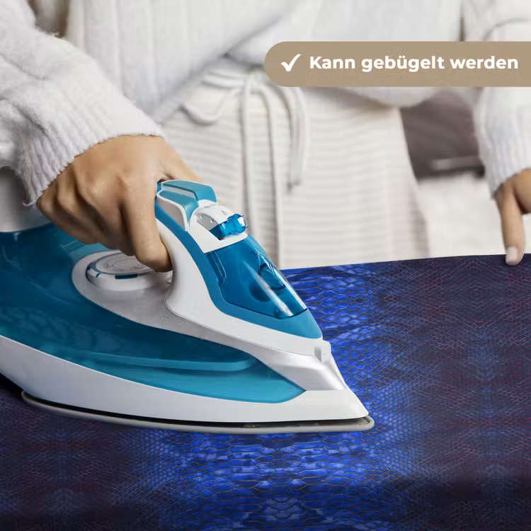 Slang - Boa - Blauw - Rood Wandkleed katoen klein 269 -tsfeer9_DE
