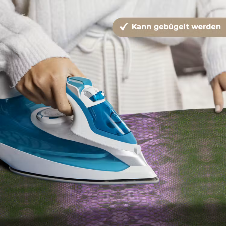 Slang - Boa - Lila - Groen Wandkleed katoen klein 269 -tsfeer9_DE