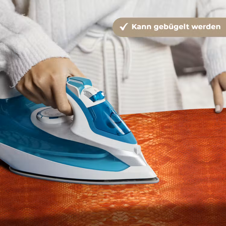 Slang - Boa - Oranje Wandkleed katoen klein 269 -tsfeer9_DE