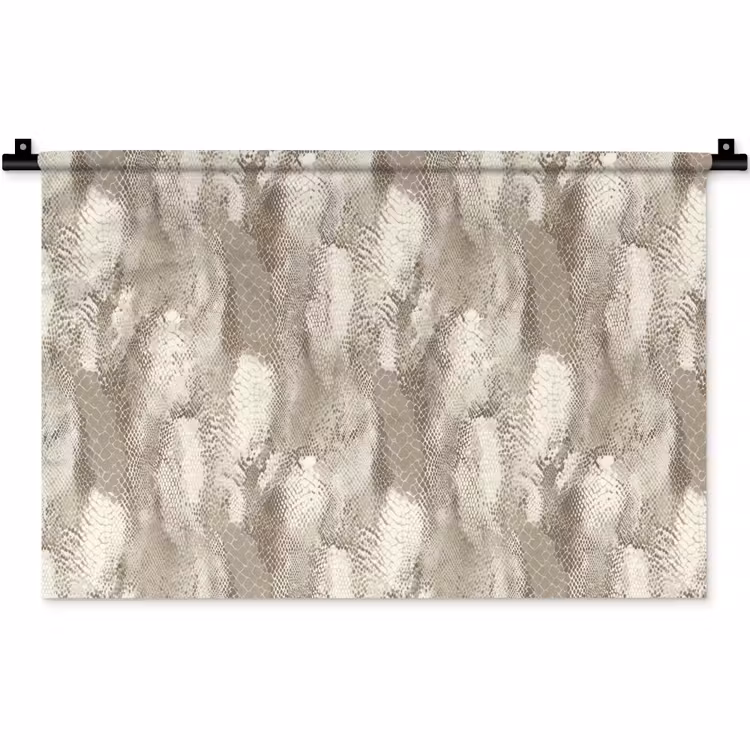 Slang - Textuur - Zand Wandkleed katoen klein 269 -zz3d