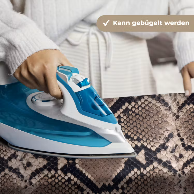 Slangenprint - Python - Bruin Wandkleed katoen klein -tsfeer9_DE