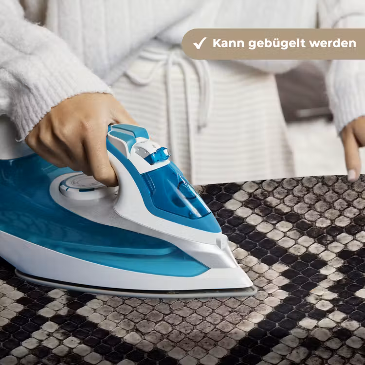 Slangenleer - Patroon - Beige Wandkleed katoen klein -tsfeer9_DE
