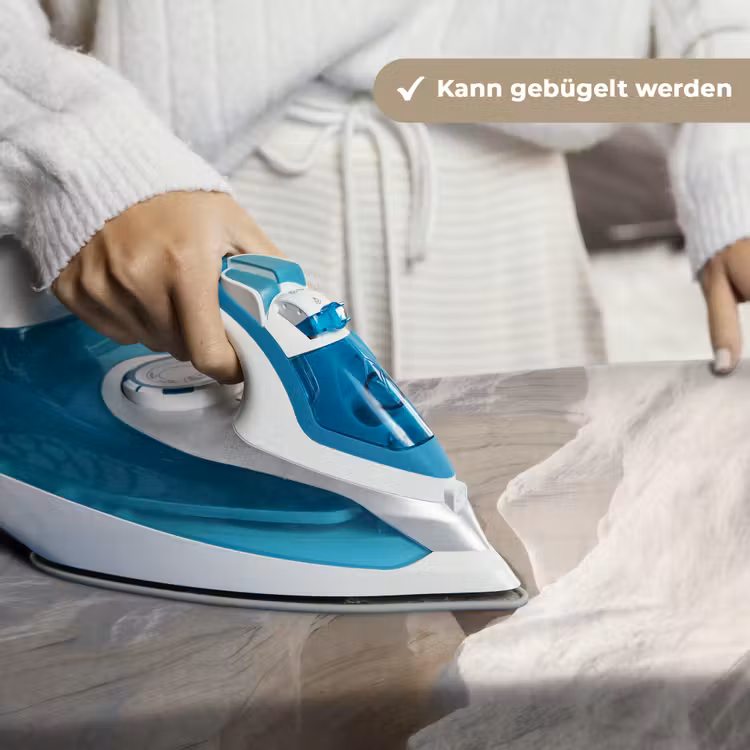 Kloof - Wit - Sneeuw Wandkleed katoen klein -tsfeer9_DE