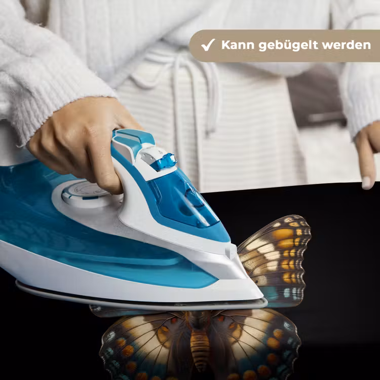 Vlinder - Kleurrijk - mozaïekachtig Wandkleed katoen klein -tsfeer9_DE