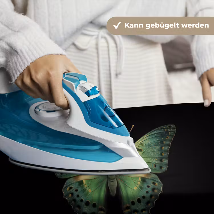 Vlinder - Groen - Diepte Wandkleed katoen klein -tsfeer9_DE