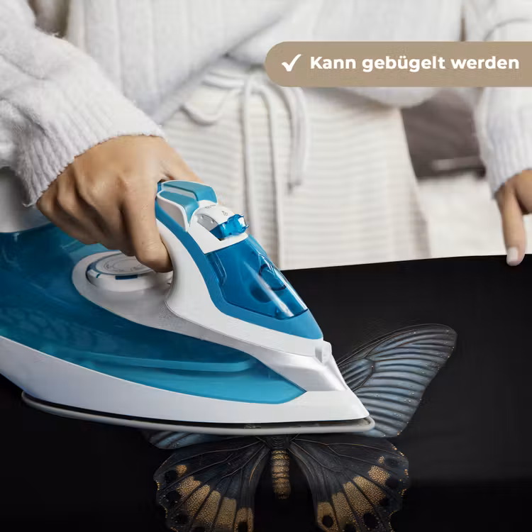 Vlinder - Metaalachtig - Geometrisch patroon Wandkleed katoen klein -tsfeer9_DE