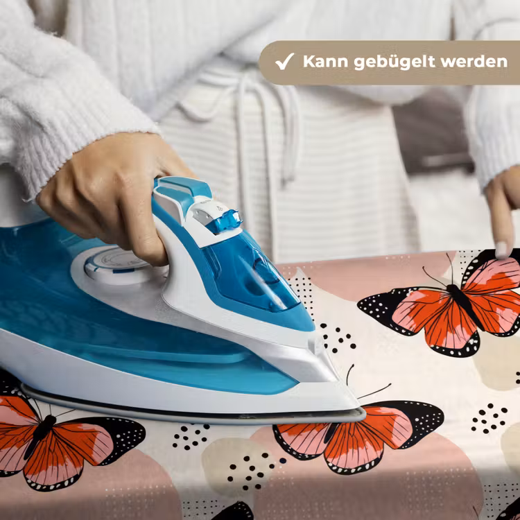 Vlinders - Retro - Kleurrijk Wandkleed katoen klein 269 -tsfeer9_DE