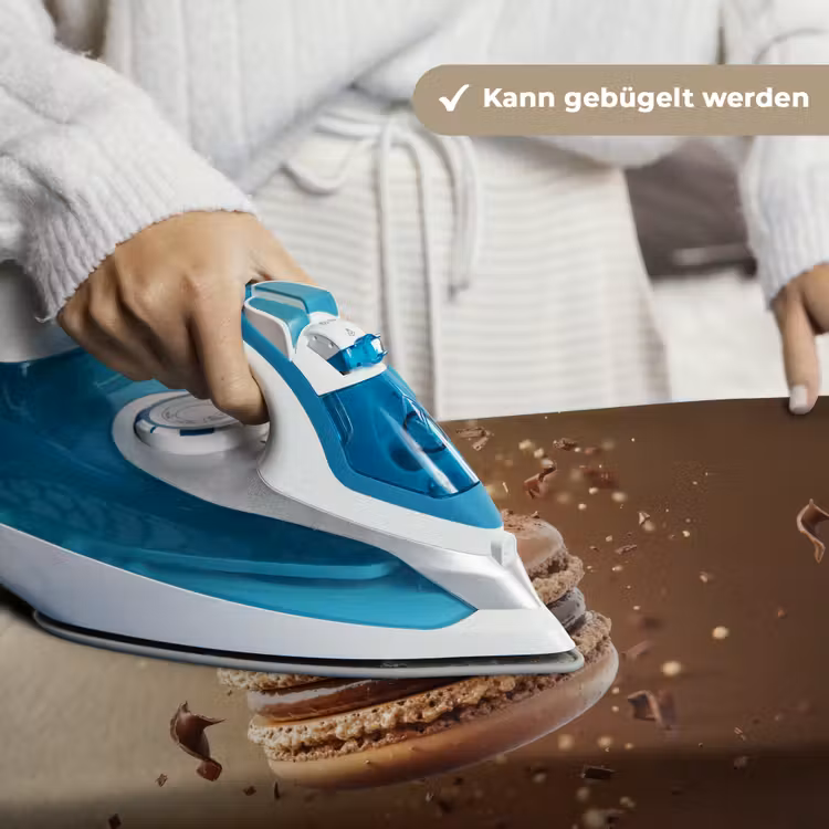 Chocolade - Macarons - Eten - Snoep Wandkleed katoen klein -tsfeer9_DE