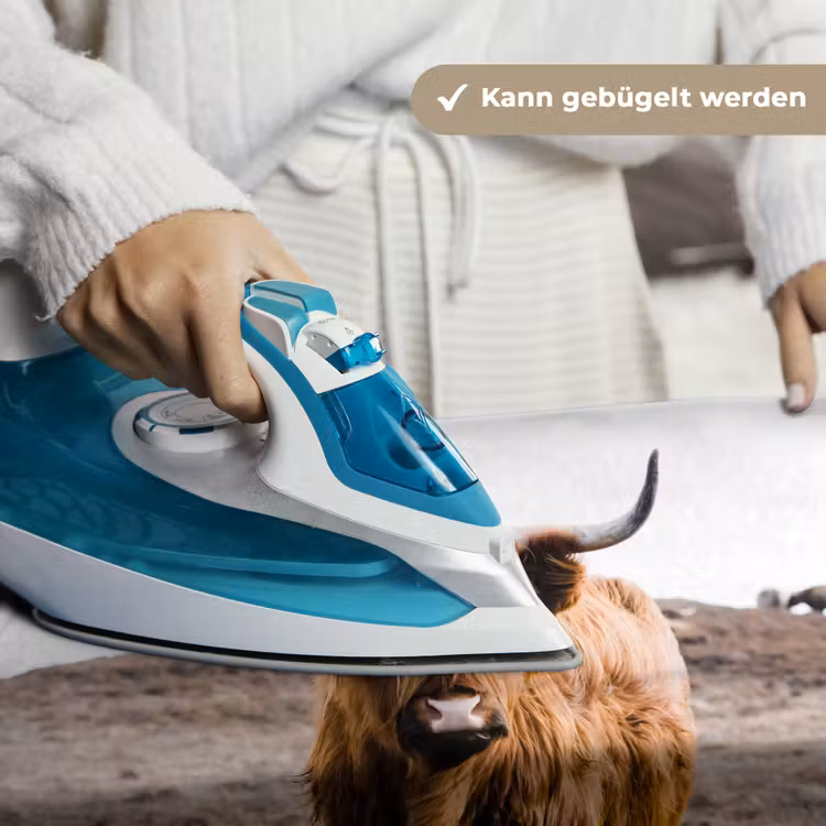 Schotse hooglander - Landschap - Koe - Bruin - Dieren - Natuur Wandkleed katoen klein -tsfeer9_DE