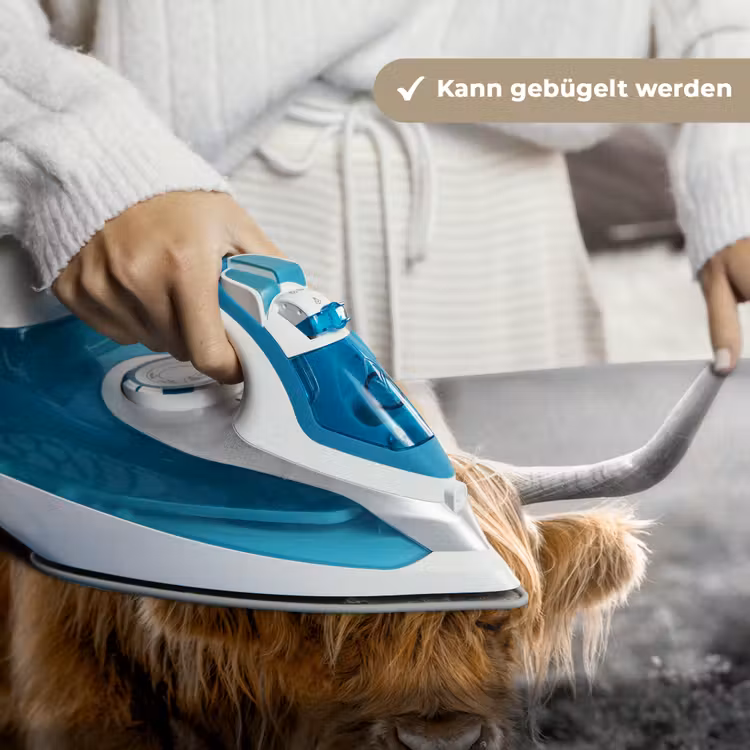 Schotse Hooglander - Dieren - Bruin - Koe - Zwart - Wit - Natuur Wandkleed katoen klein -tsfeer9_DE