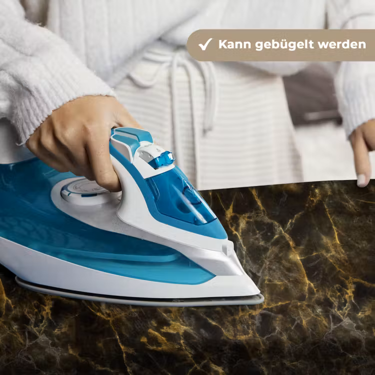 Zwart - Marmer - Goud Wandkleed katoen klein 269 -tsfeer9_DE